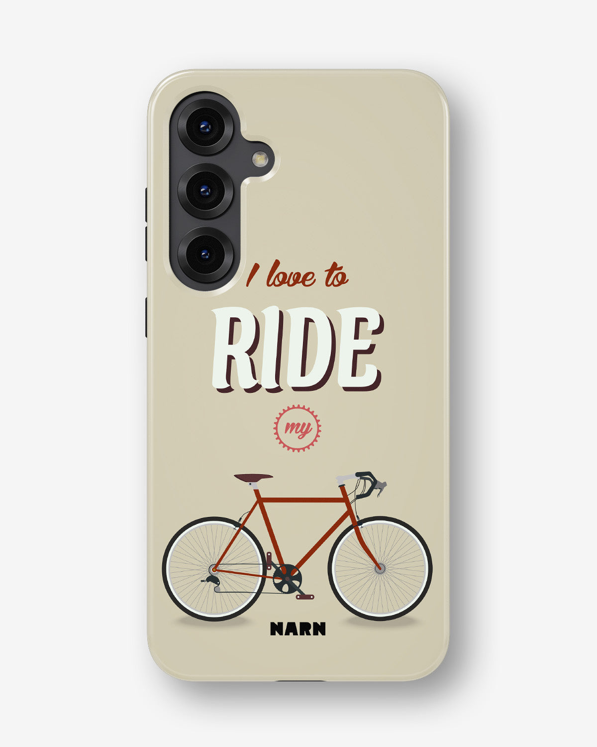 Samsung Galaxy S24 Plus Tough Case – Ride My Bicycle - View 1