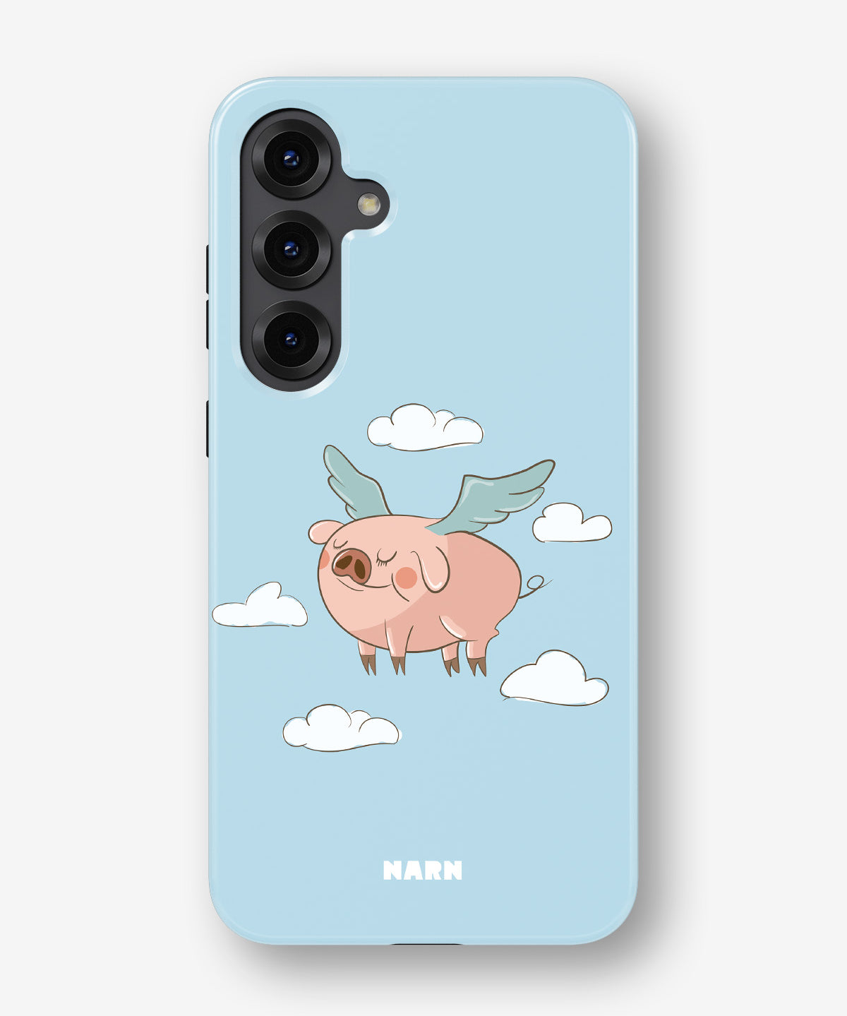 Samsung Galaxy S24 Plus Tough Case – Dreamy Pig - View 1