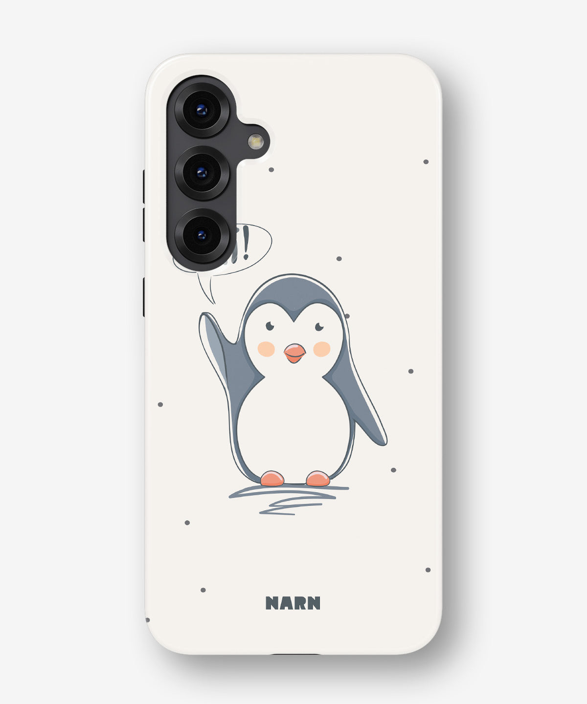 Samsung Galaxy S24 Plus Tough Case – Cute Penguin - View 1
