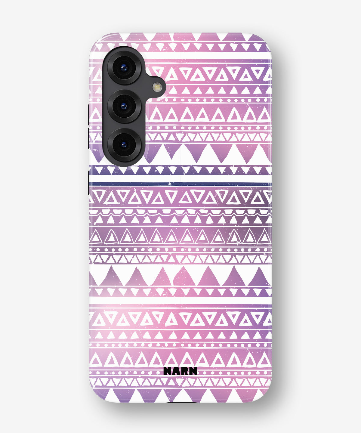 Samsung Galaxy S24 Plus Tough Case – Purple Aztec - View 1