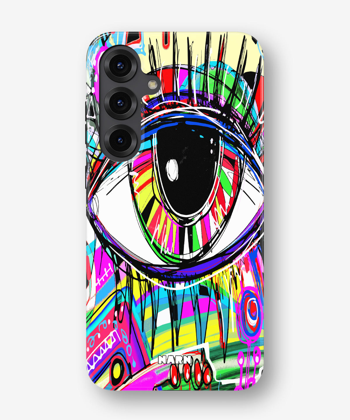 Samsung Galaxy S24 Plus Tough Case – Abstract Eye - View 1