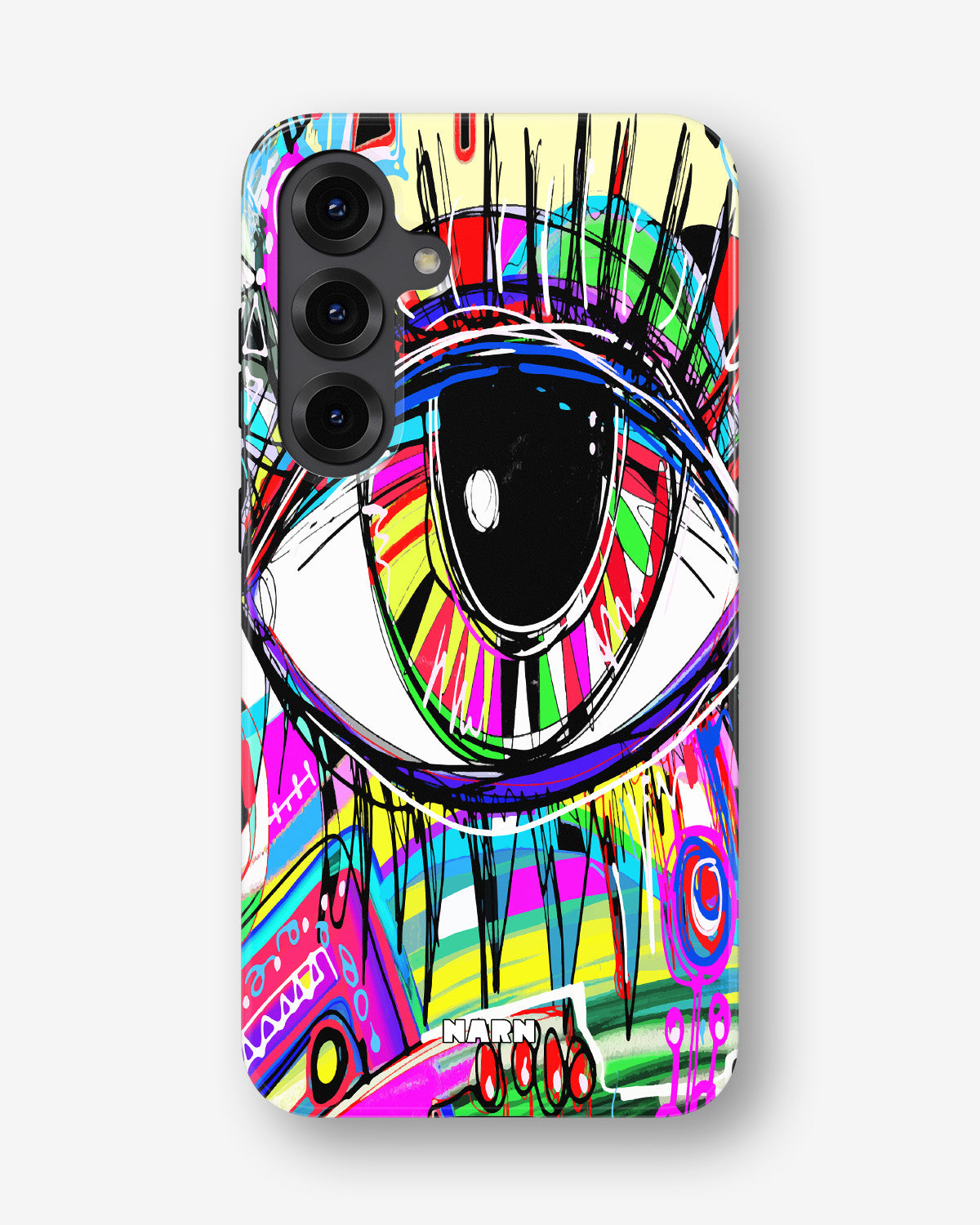 Samsung Galaxy S24 Plus Tough Case – Abstract Eye - View 1