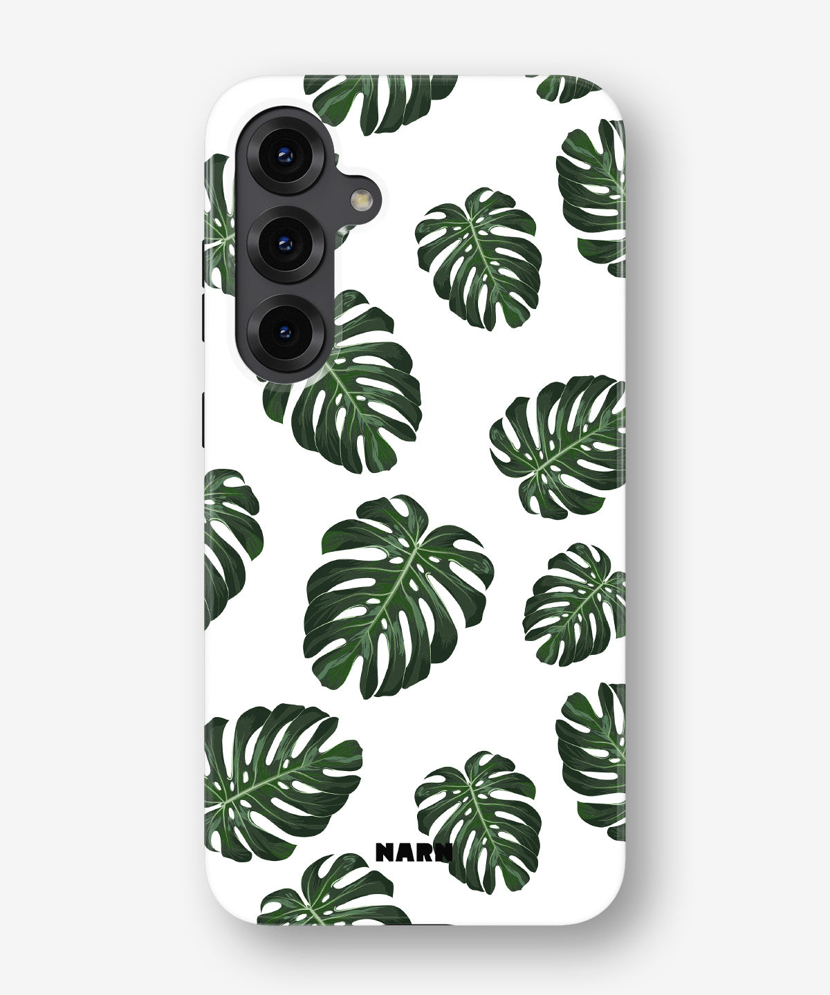 Samsung Galaxy S24 Plus Tough Case – Monstera Pattern - View 1