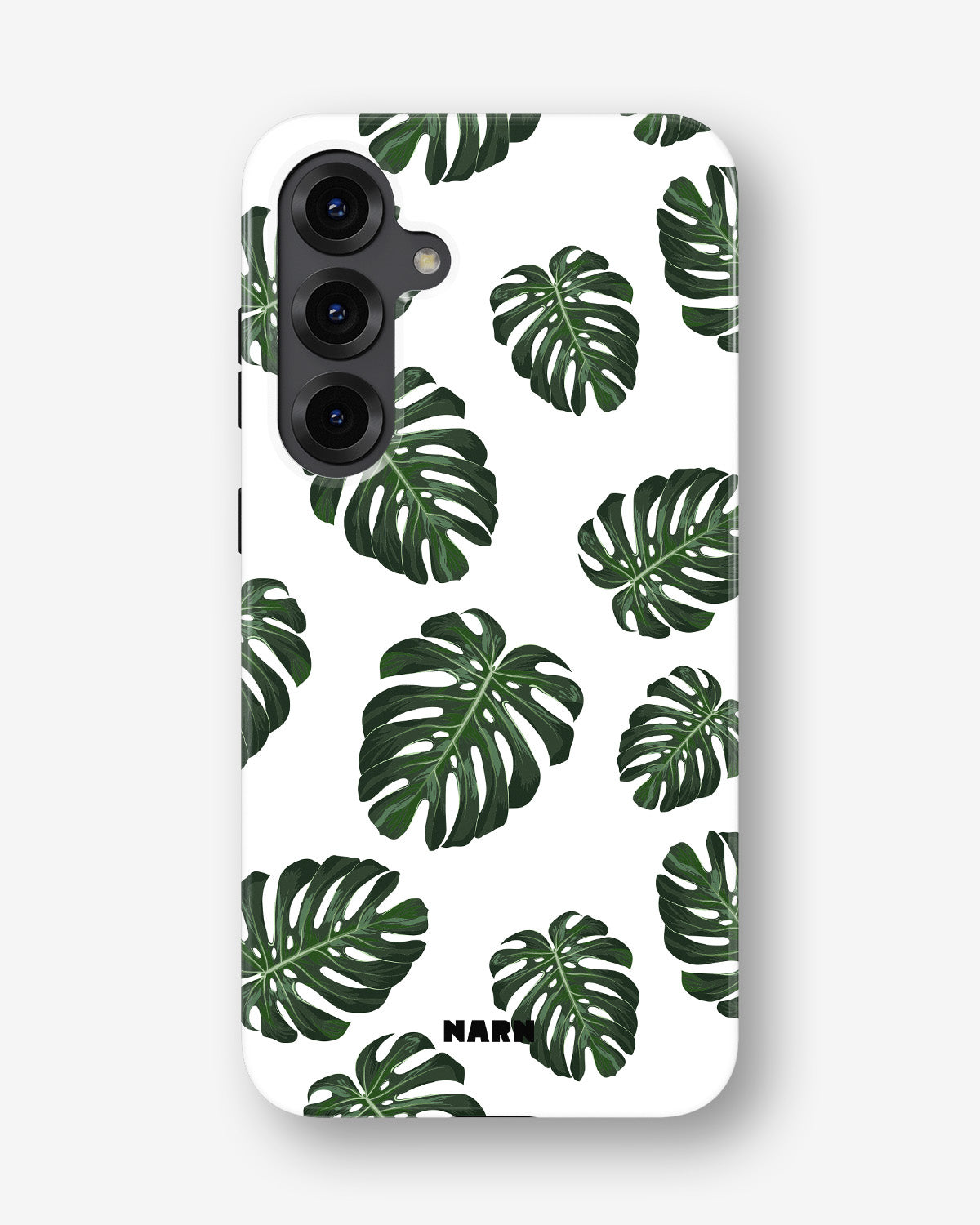 Samsung Galaxy S24 Plus Tough Case – Monstera Pattern - View 1