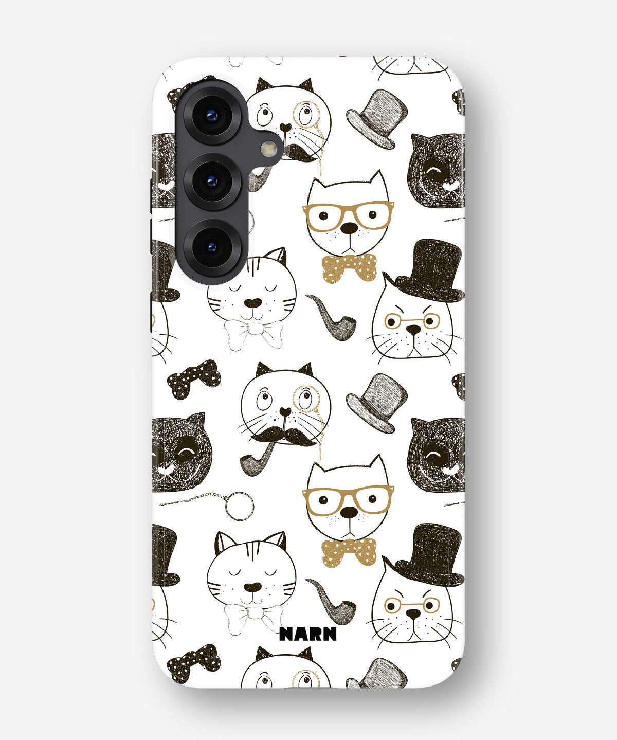 Samsung Galaxy S24 Plus Tough Case – Cartoon Cats - View 1