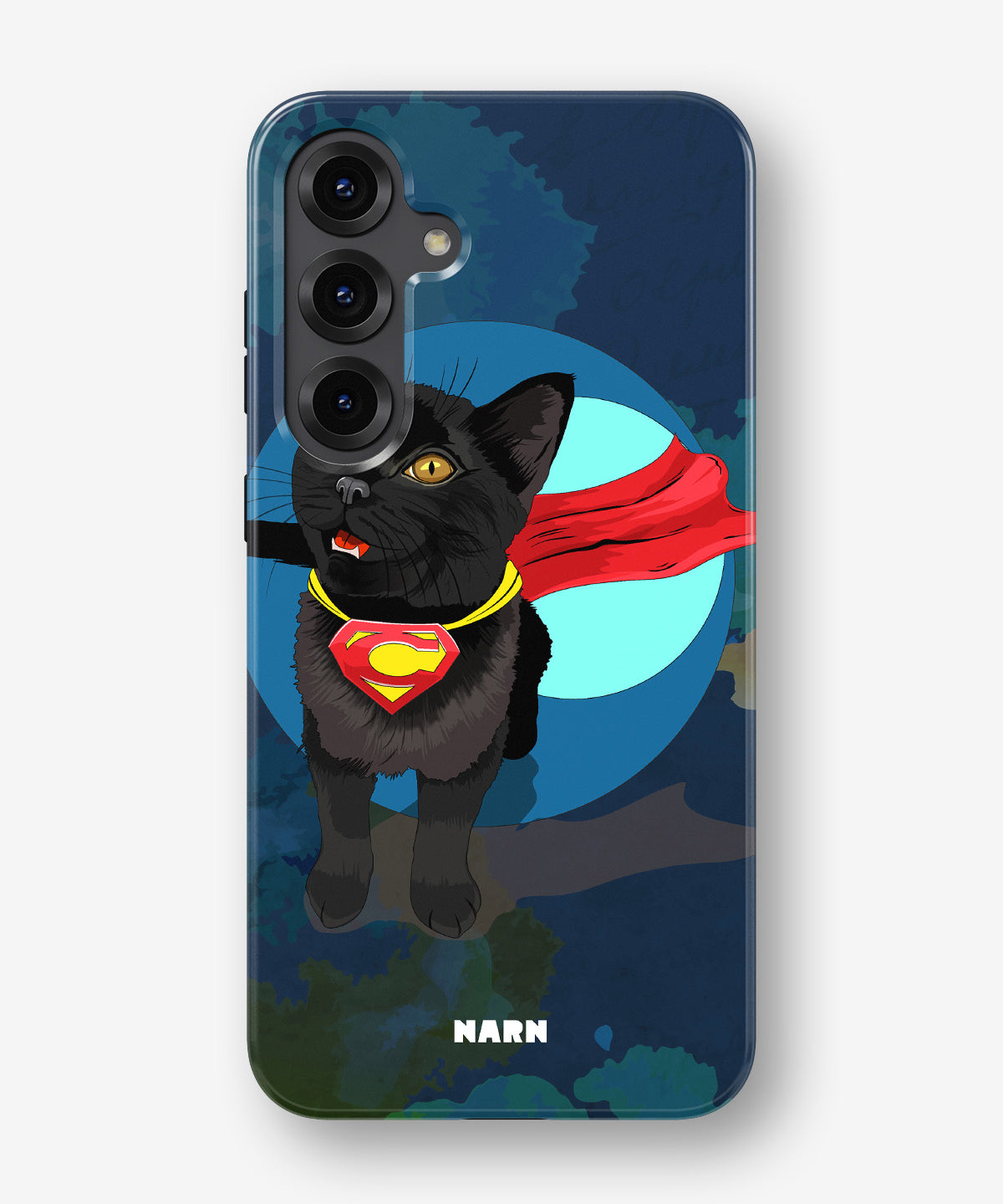 Samsung Galaxy S24 Plus Tough Case – Super Cat - View 1