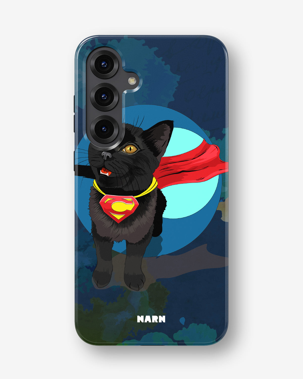 Samsung Galaxy S24 Plus Tough Case – Super Cat - View 1