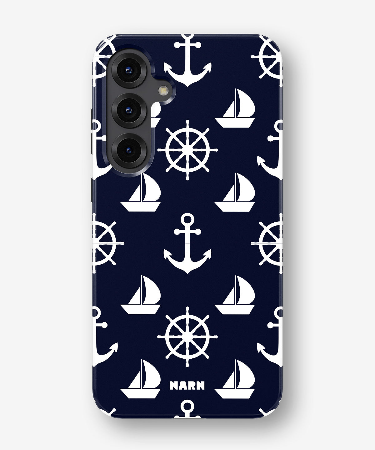 Samsung Galaxy S24 Plus Tough Case – Deep Blue Voyage - View 1