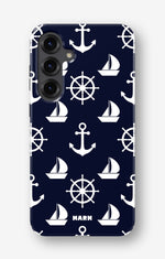 Samsung Galaxy S24 Plus Tough Case – Deep Blue Voyage - View 1