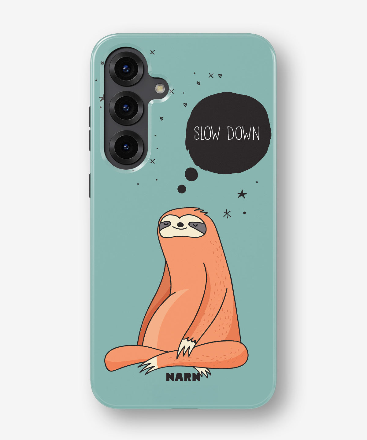 Samsung Galaxy S24 Plus Tough Case – Slow Down Sloth - View 1