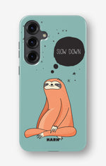 Samsung Galaxy S24 Plus Tough Case – Slow Down Sloth - View 1
