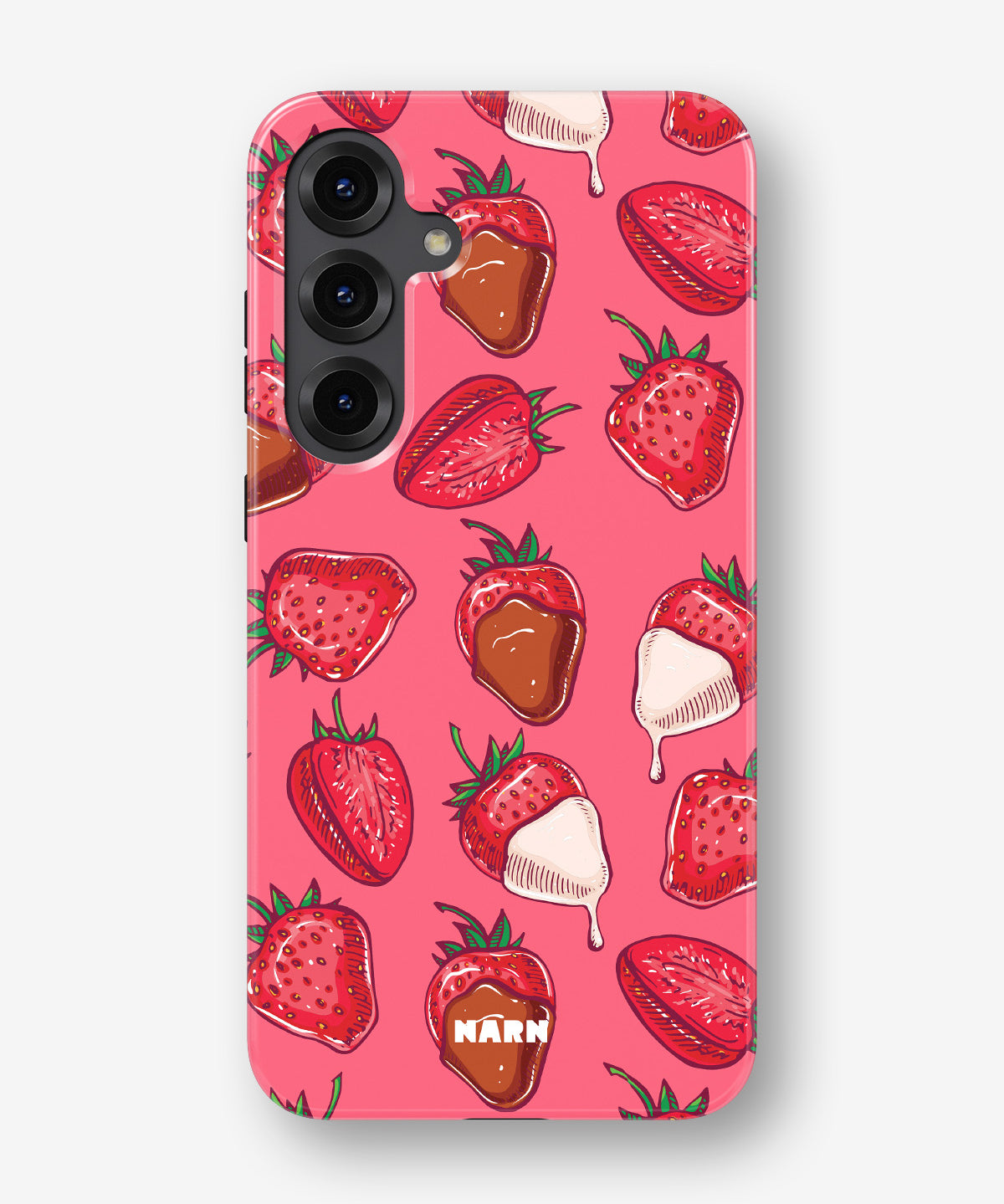 Samsung Galaxy S24 Plus Tough Case – Strawberry Chocolate - View 1