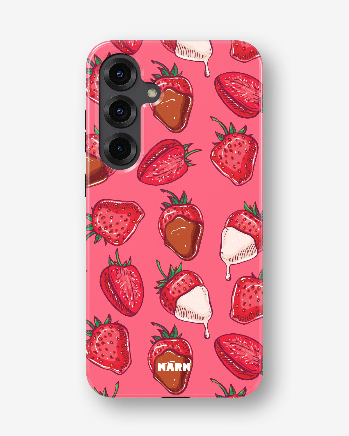Samsung Galaxy S24 Plus Tough Case – Strawberry Chocolate - View 1