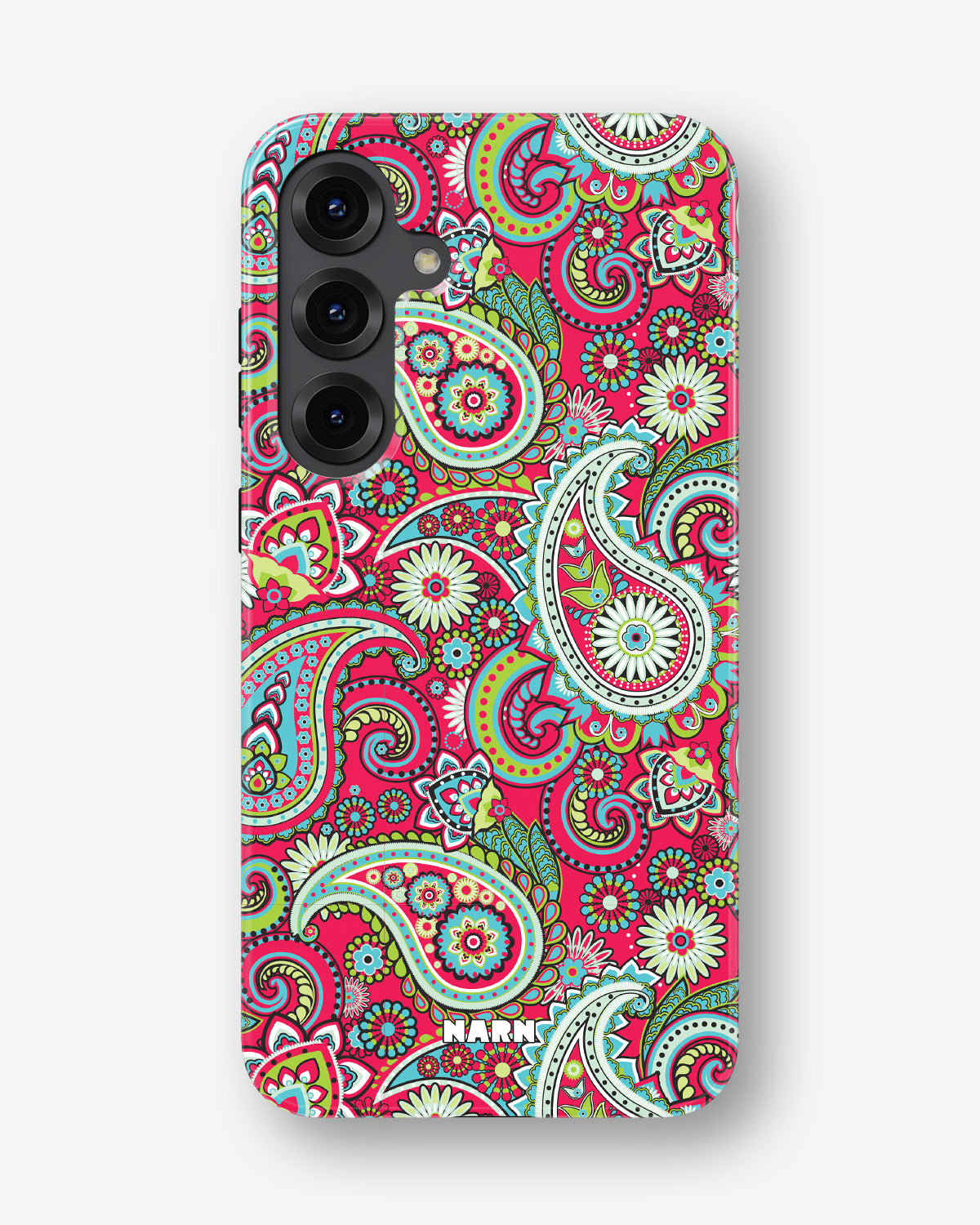 Samsung Galaxy S24 Plus Tough Case – Paisley Paradise - View 1