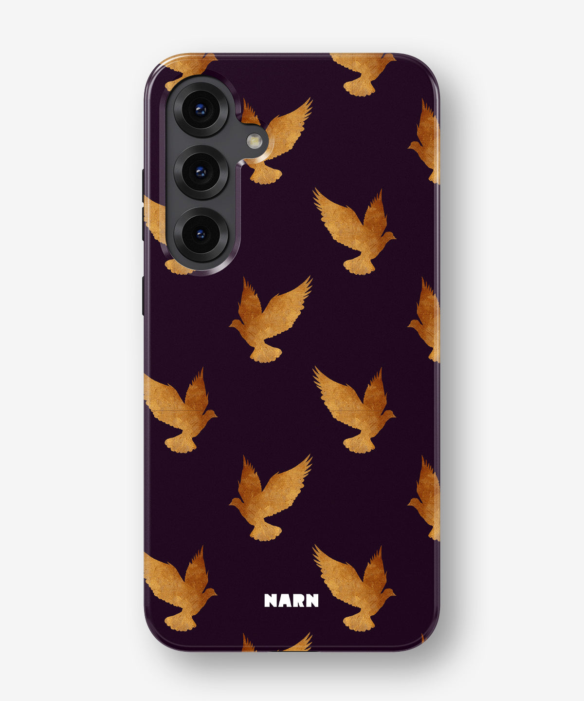 Samsung Galaxy S24 Plus Tough Case – Royal Doves - View 1