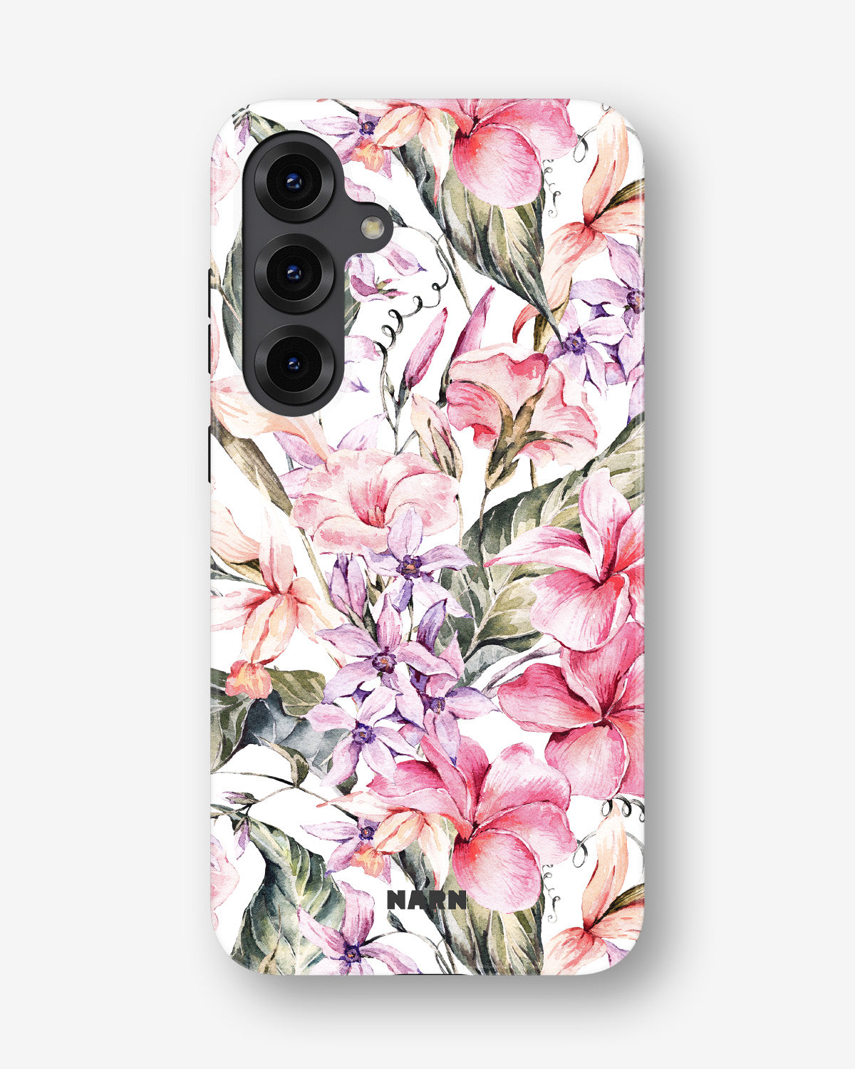 Samsung Galaxy S24 Plus Tough Case – Watercolor Flowers - View 1