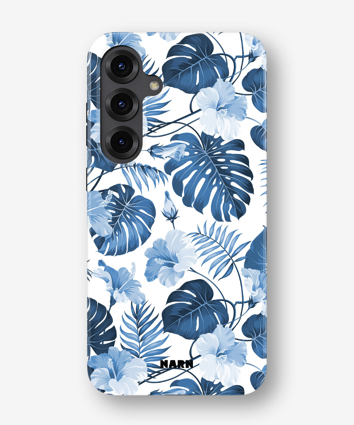 Samsung Galaxy S24 Plus Tough Case – Blue Tropics - View 1