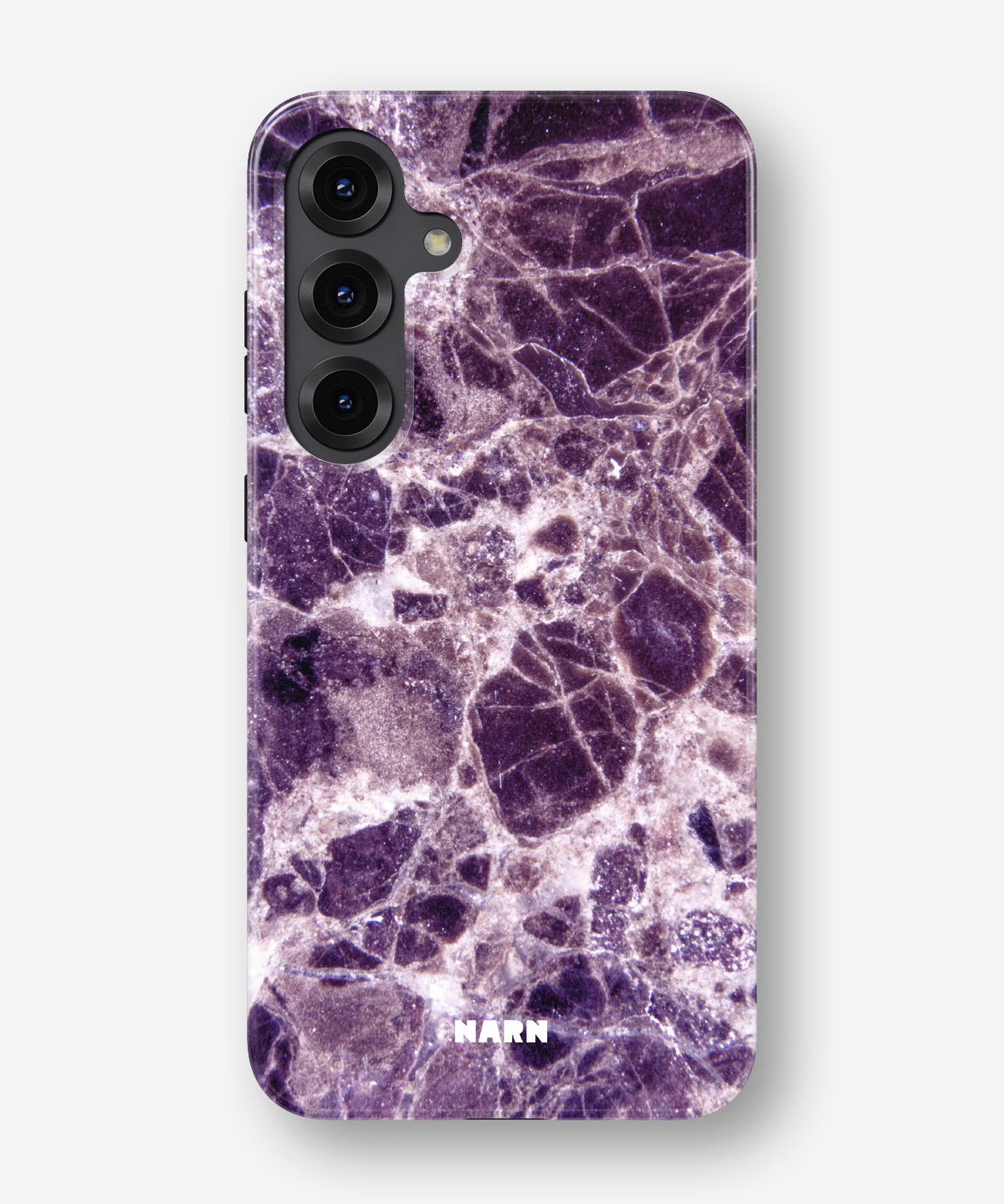 Samsung Galaxy S24 Plus Tough Case – Purple Marble - View 1