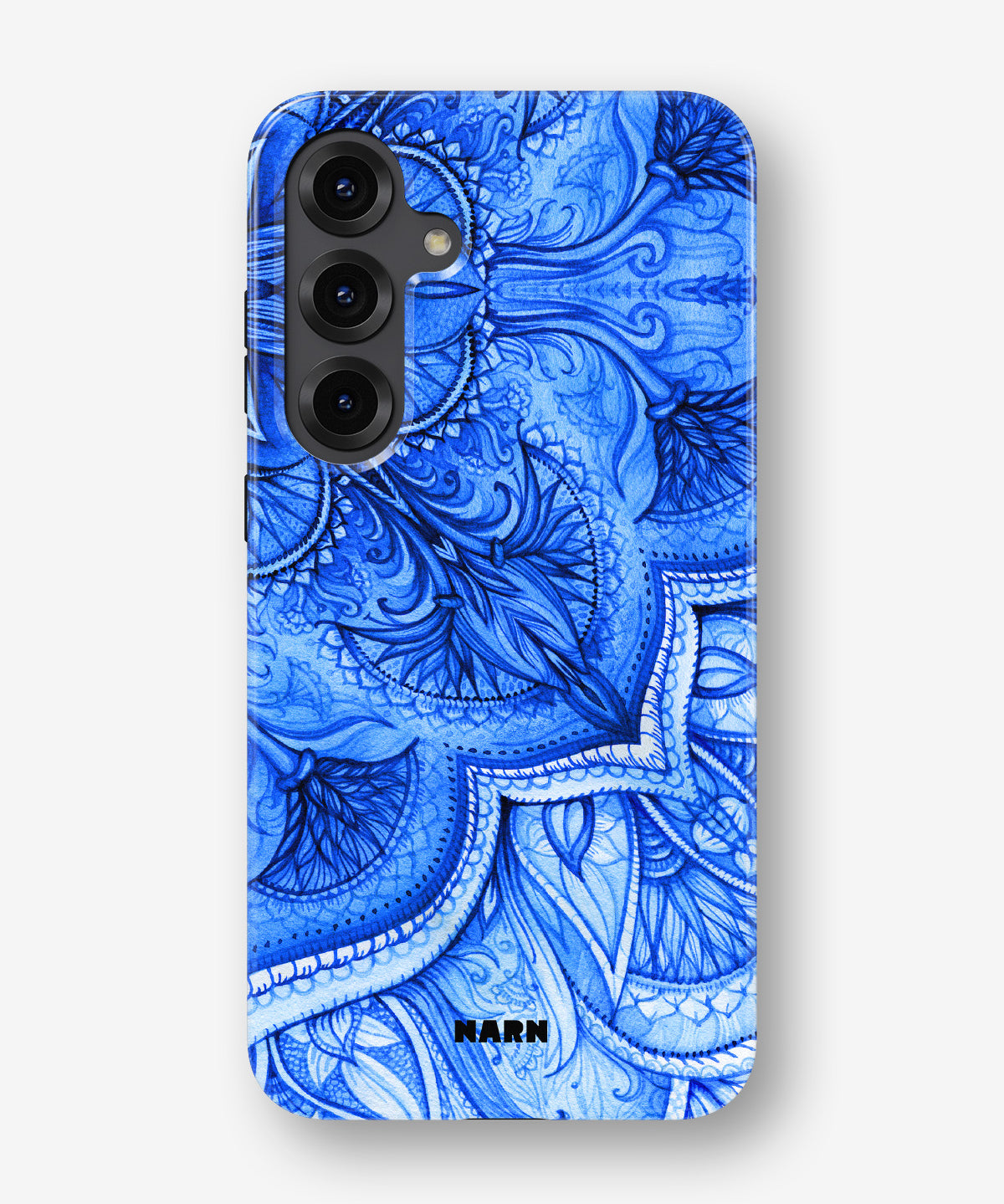 Samsung Galaxy S24 Plus Tough Case – Blue Vintage - View 1