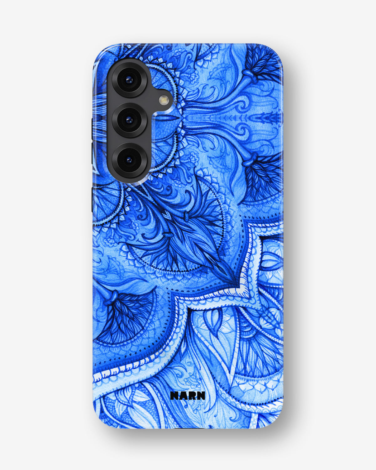 Samsung Galaxy S24 Plus Tough Case – Blue Vintage - View 1