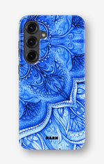 Samsung Galaxy S24 Plus Tough Case – Blue Vintage - View 1