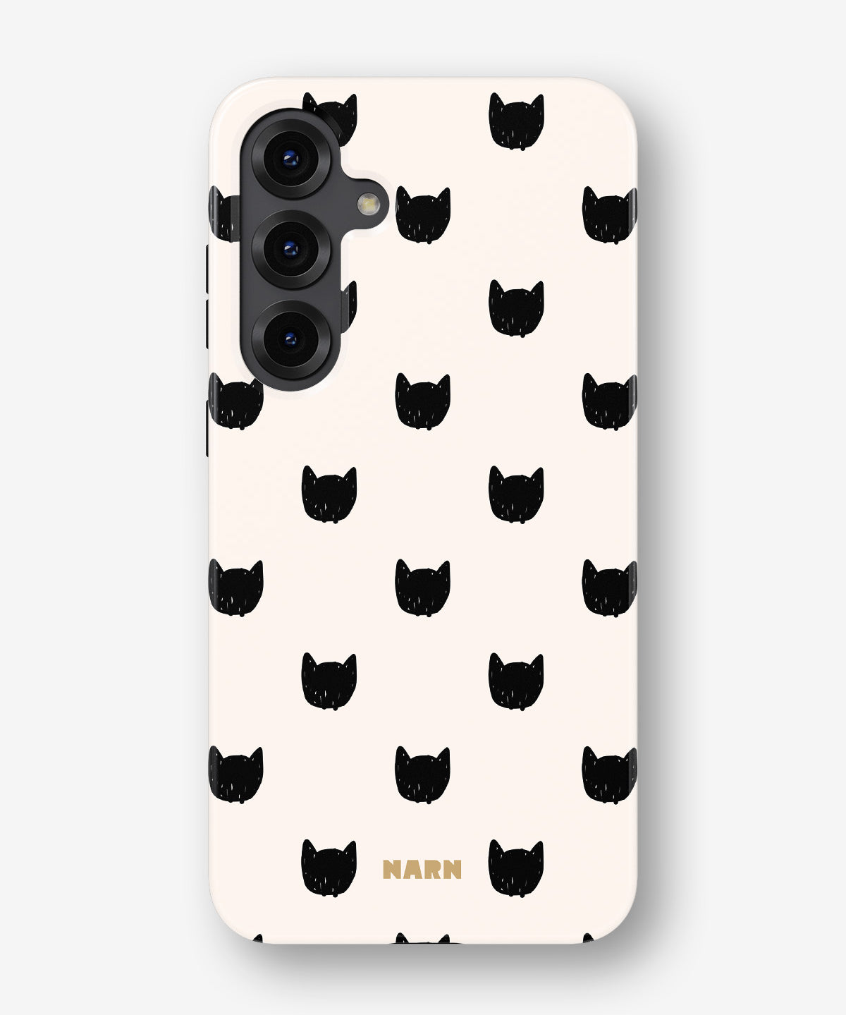 Samsung Galaxy S24 Plus Tough Case – Kitty Dots - View 1