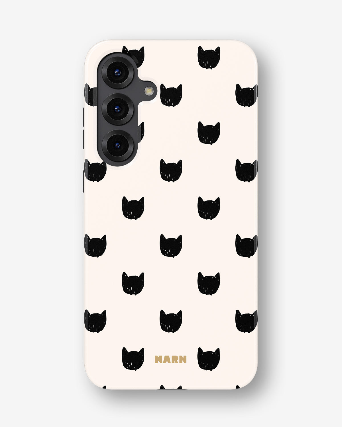 Samsung Galaxy S24 Plus Tough Case – Kitty Dots - View 1
