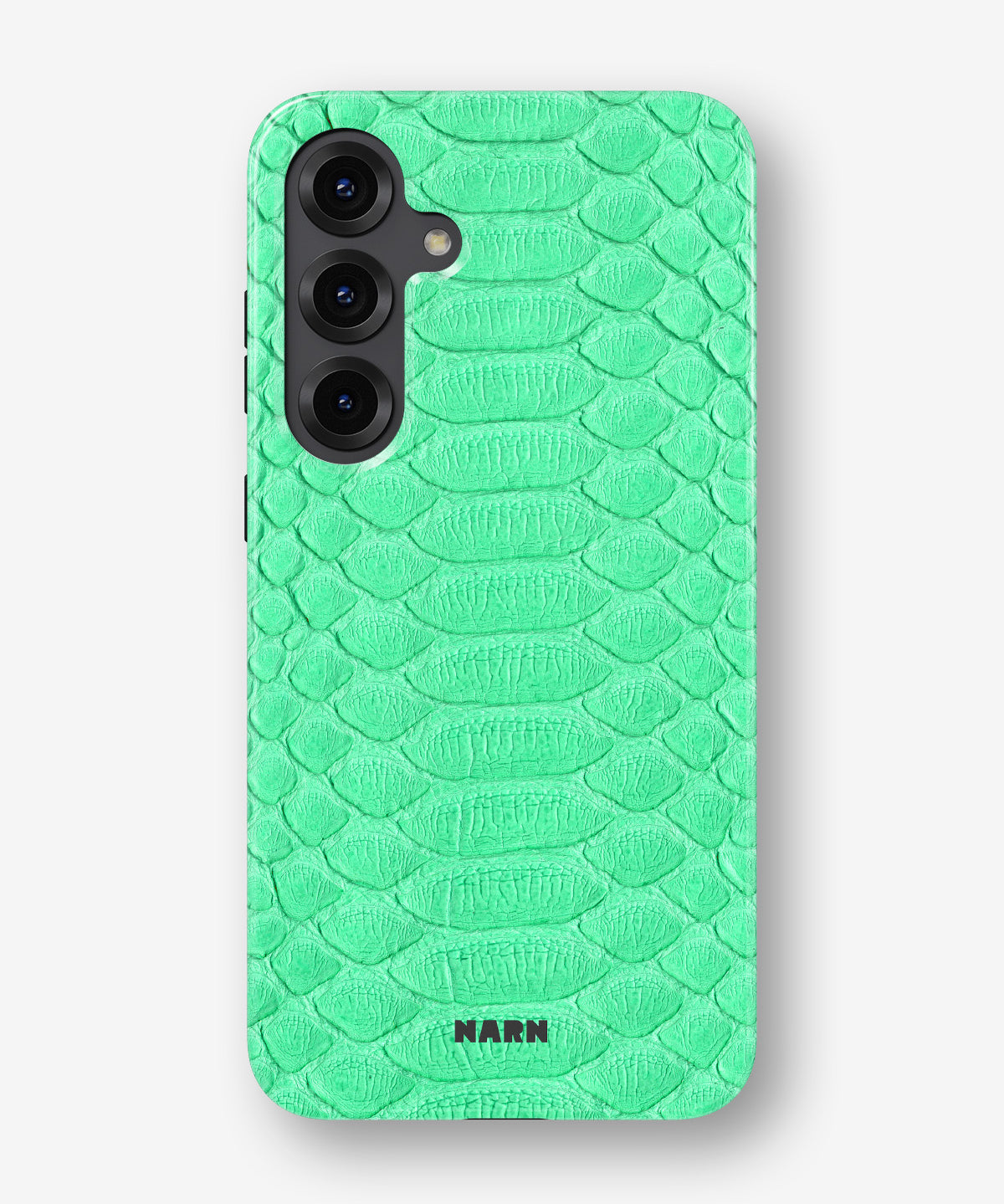 Samsung Galaxy S24 Plus Tough Case – Turquoise Snake - View 1