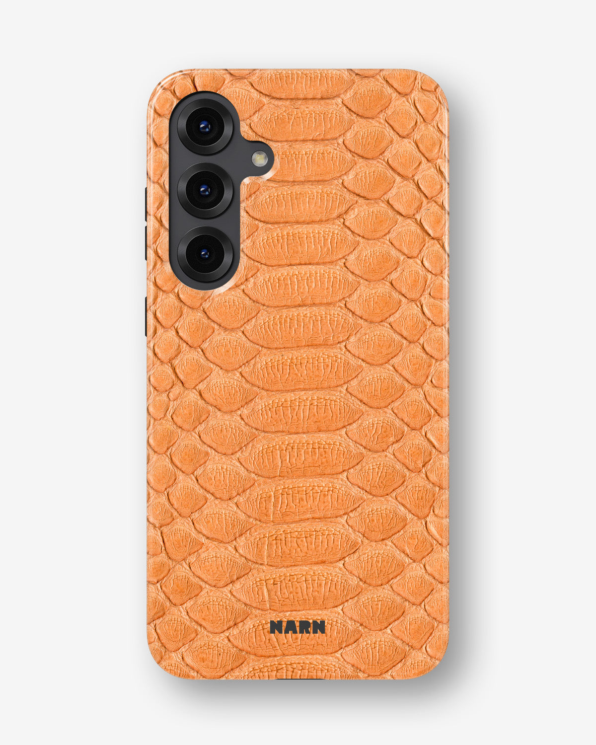 Samsung Galaxy S24 Plus Tough Case – Orange Snake - View 1