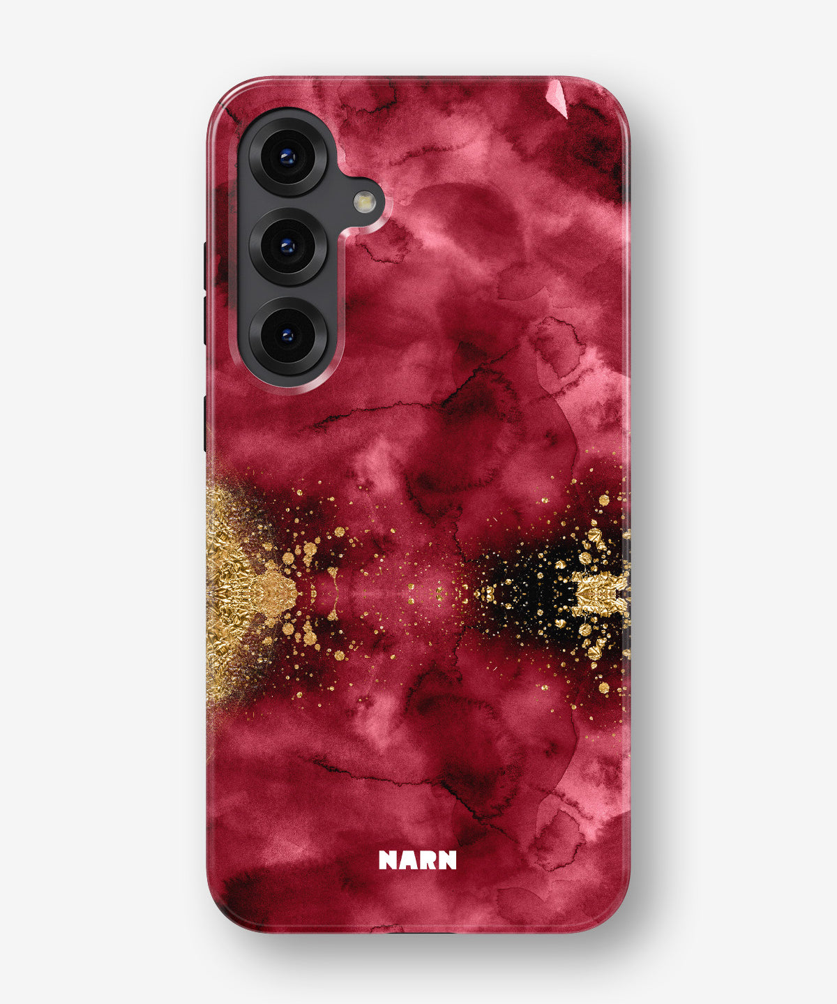 Samsung Galaxy S24 Plus Tough Case – Burgendy Shimmer - View 1