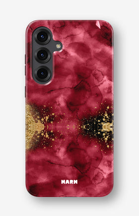 Samsung Galaxy S24 Plus Tough Case – Burgendy Shimmer - View 1