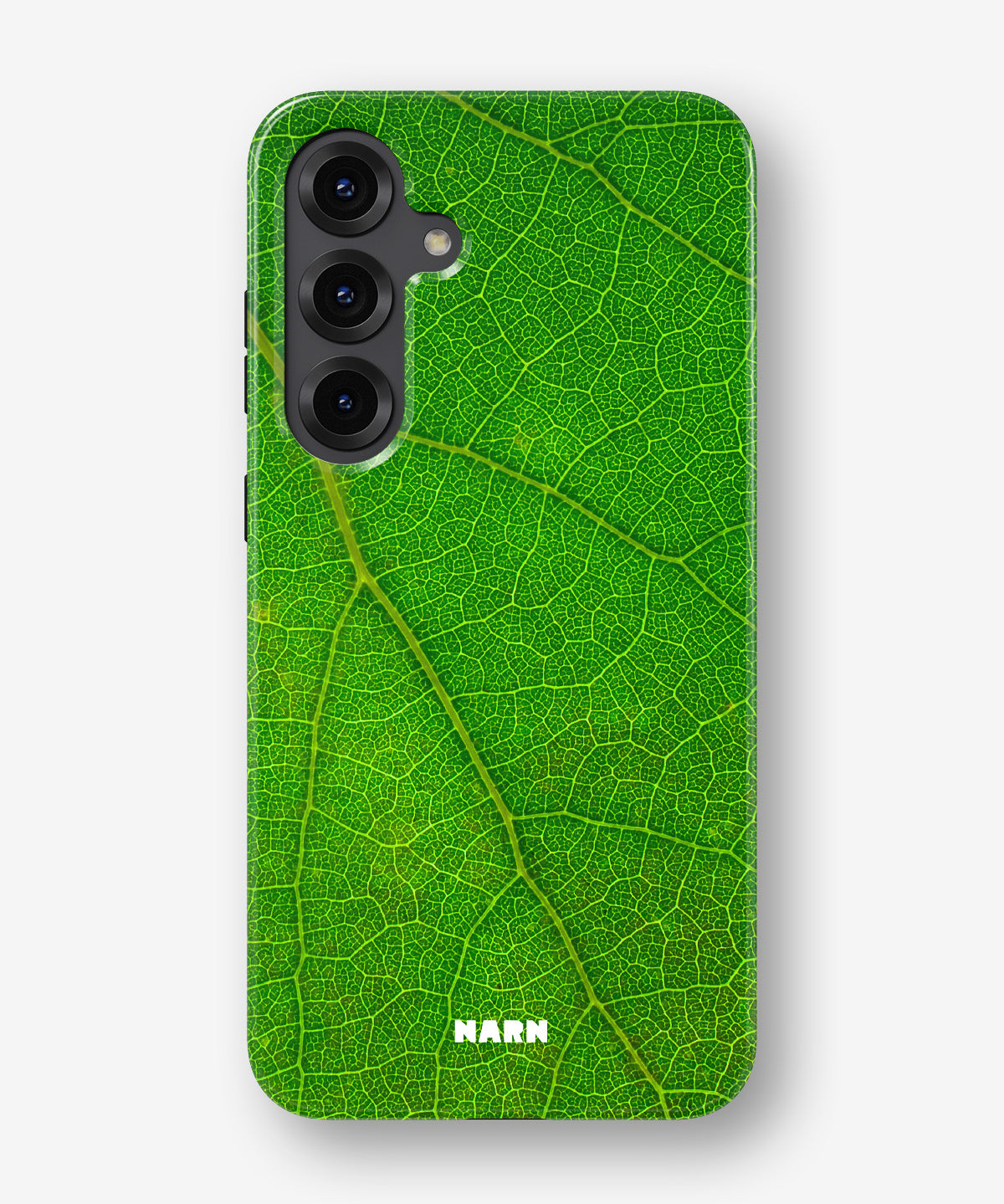 Samsung Galaxy S24 Plus Tough Case – Green Leafy - View 1