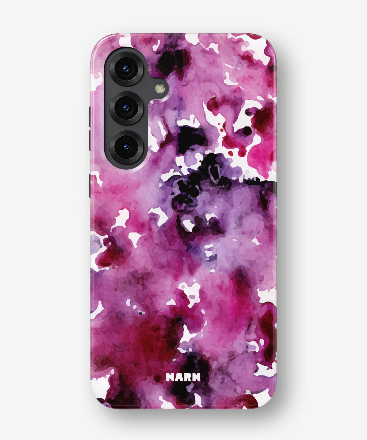 Samsung Galaxy S24 Plus Tough Case – Floral Splash - View 1