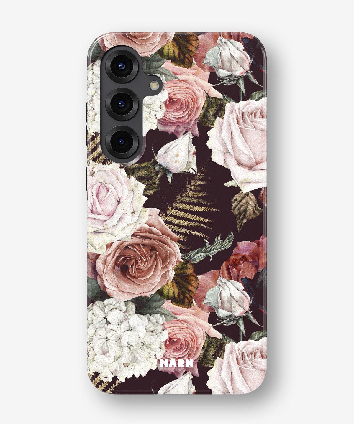 Samsung Galaxy S24 Plus Tough Case – Midnight Roses - View 1