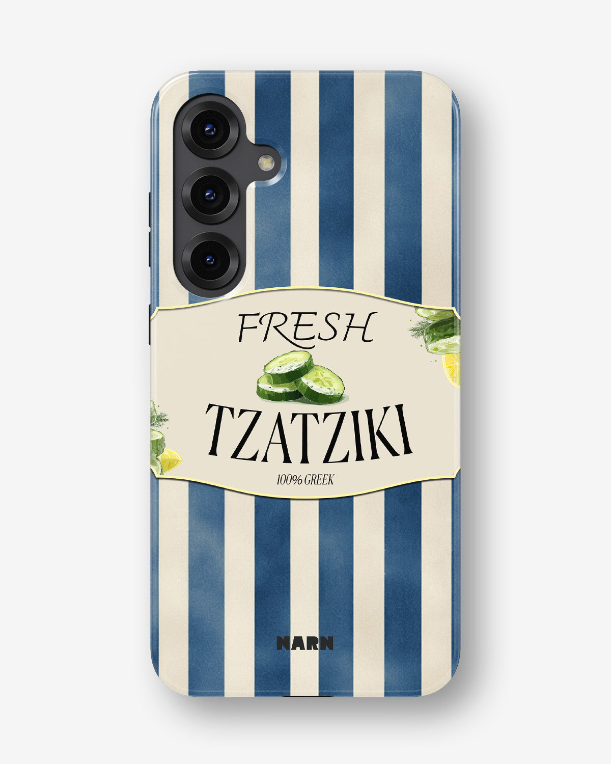 Samsung Galaxy S24 Plus Tough Case – Greek Blues - View 1