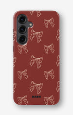 Samsung Galaxy S24 Plus Tough Case – Cherry Bows - View 1