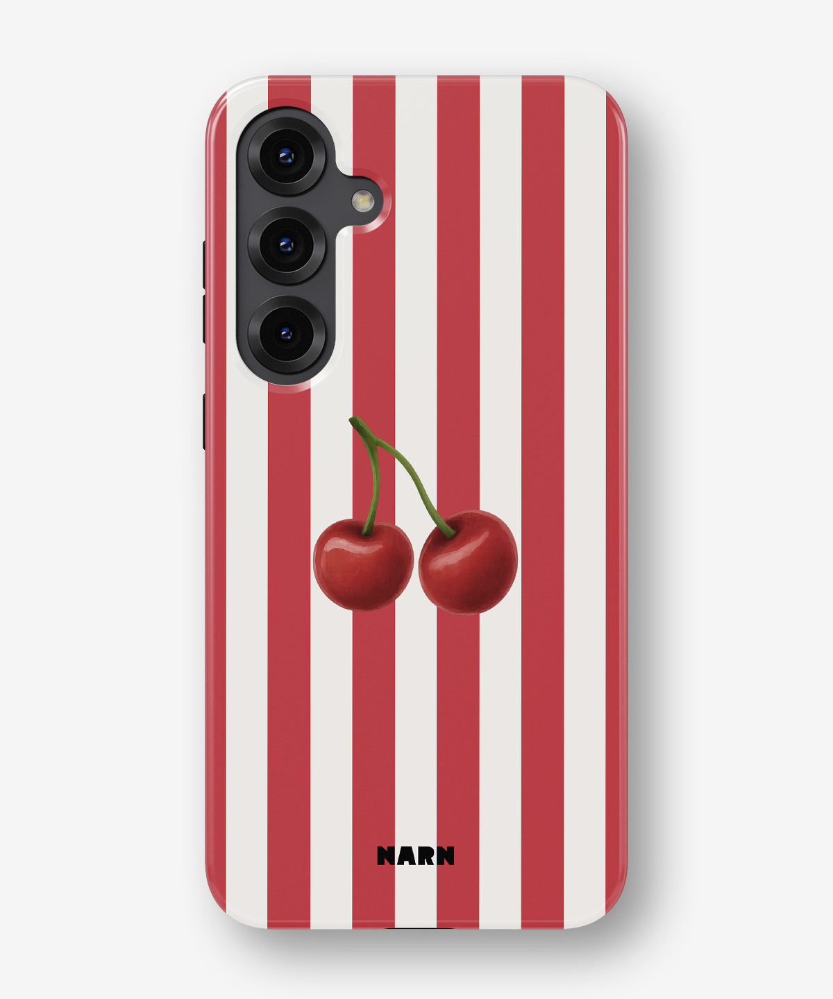 Samsung Galaxy S24 Plus Tough Case – Cherry Stripes - View 1