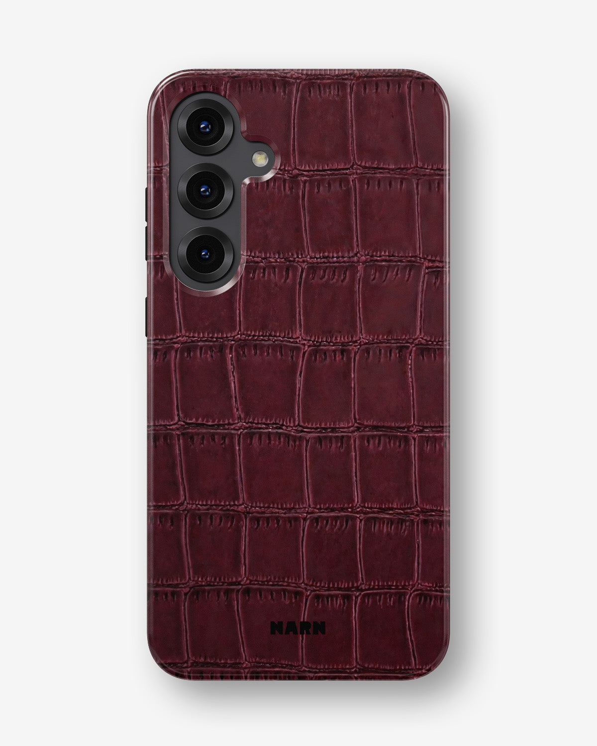 Samsung Galaxy S24 Plus Tough Case – Rouge Croc - View 1