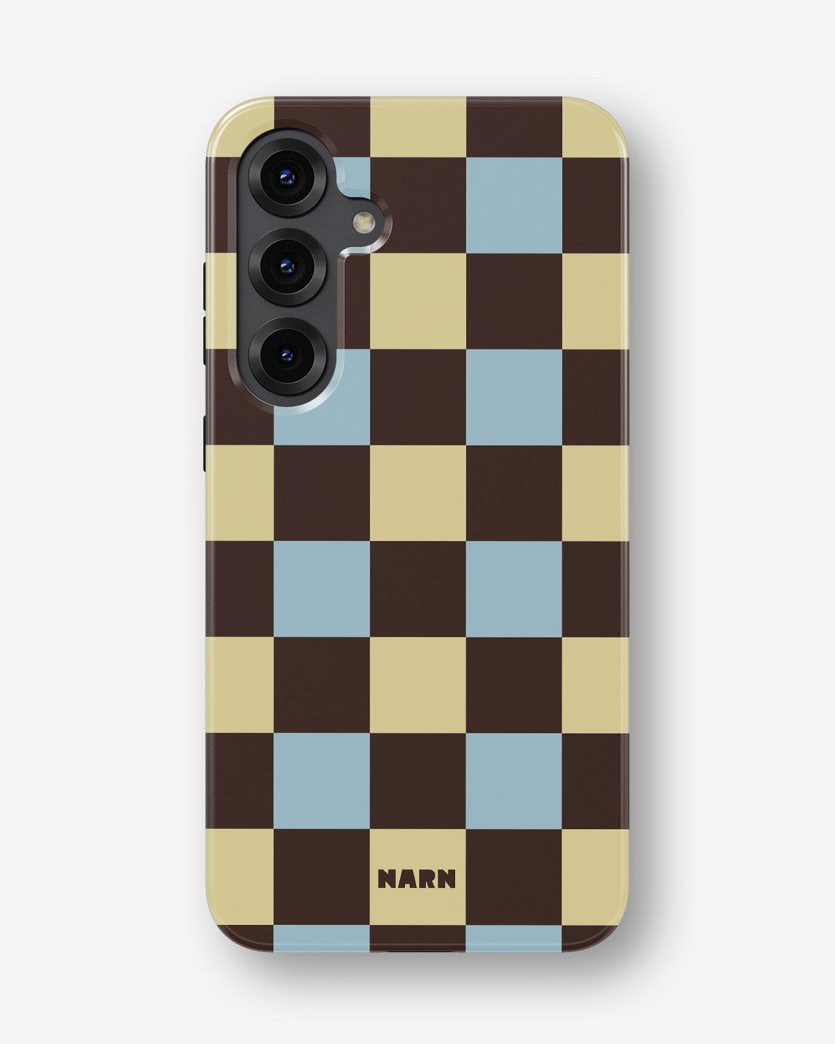 Samsung Galaxy S24 Plus Tough Case – Butter Check - View 1