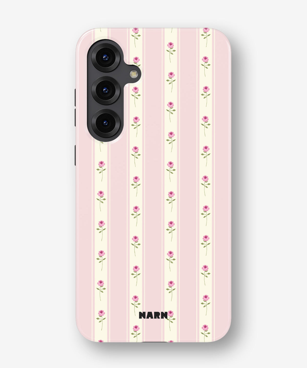 Samsung Galaxy S24 Plus Tough Case – Rose Lines - View 1