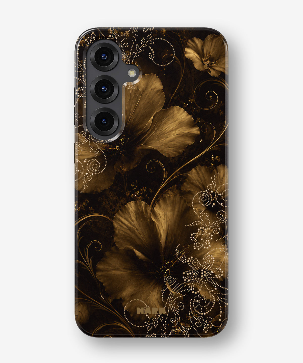 Samsung Galaxy S24 Plus Tough Case – Bloom Noir - View 1