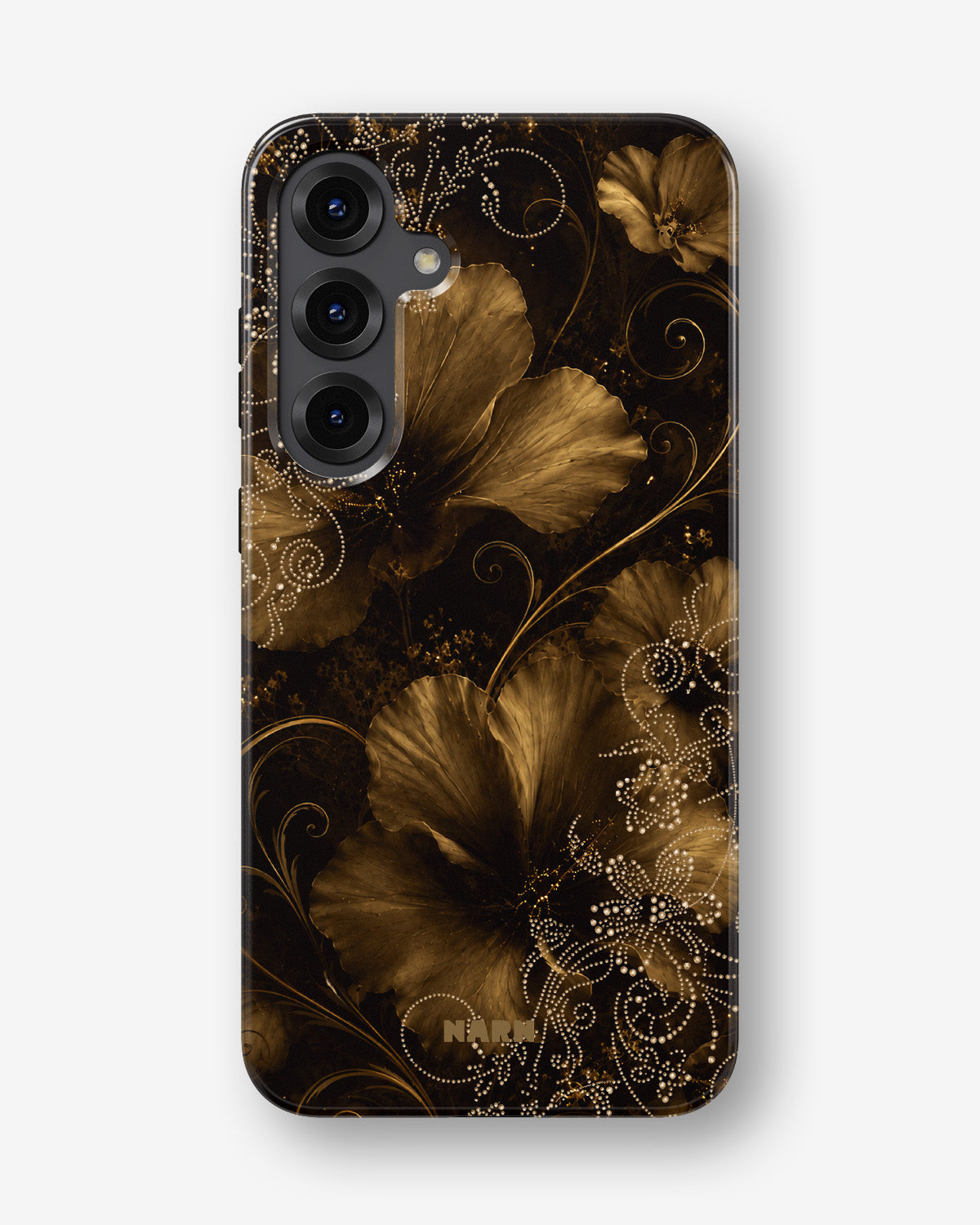 Samsung Galaxy S24 Plus Tough Case – Bloom Noir - View 1