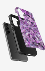 Samsung Galaxy S24 Plus Tough Case – Lavender Crystals - View 2