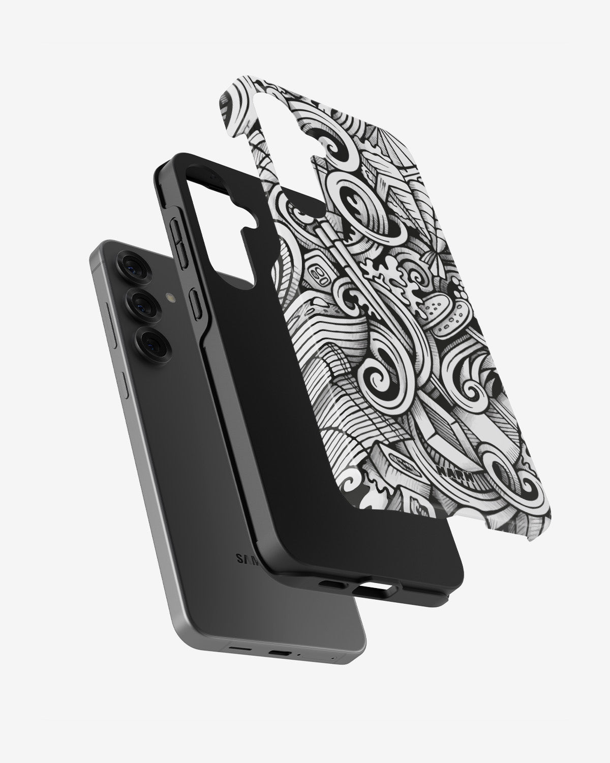 Samsung Galaxy S24 Plus Tough Case – Japanese Pattern - View 2