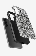 Samsung Galaxy S24 Plus Tough Case – Japanese Pattern - View 2