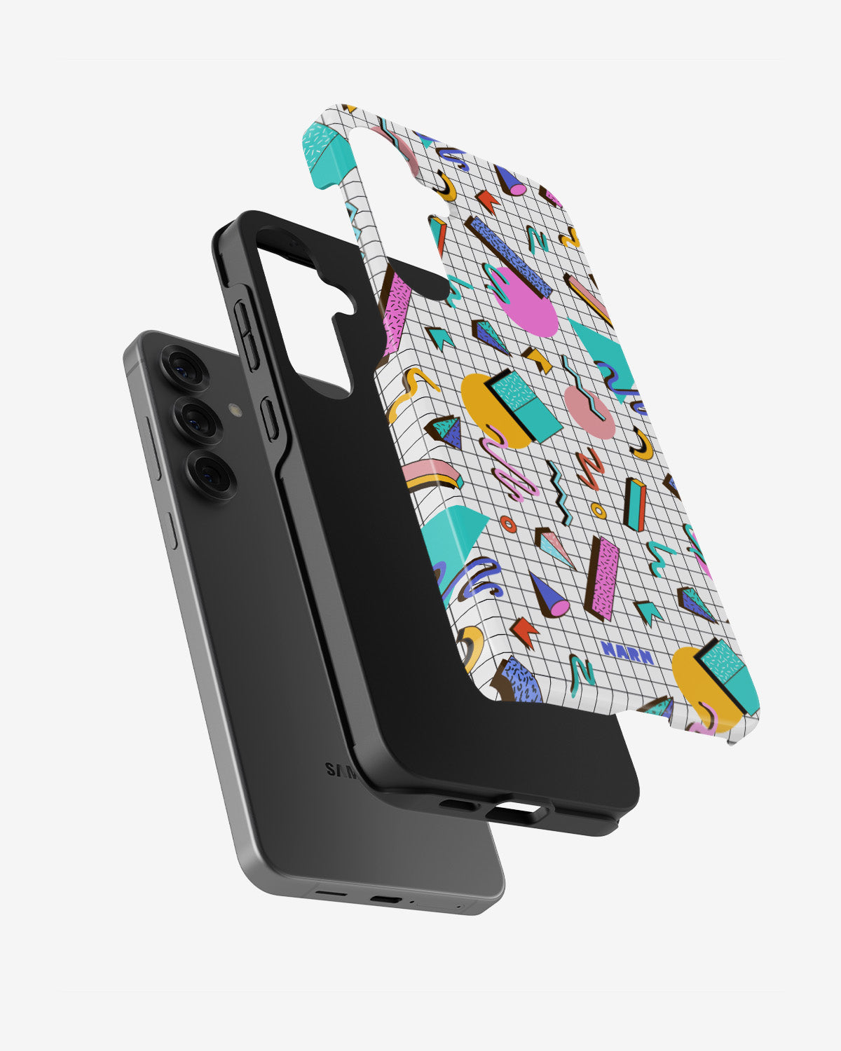 Samsung Galaxy S24 Plus Tough Case – 80s Memphis - View 2