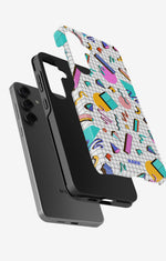 Samsung Galaxy S24 Plus Tough Case – 80s Memphis - View 2