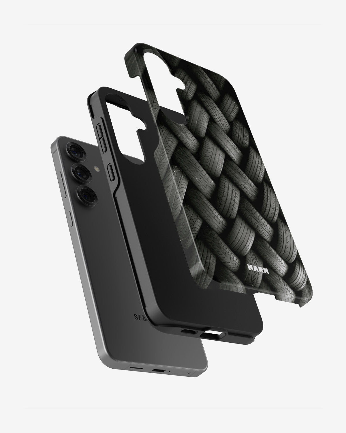 Samsung Galaxy S24 Plus Tough Case – Tires Wall - View 2