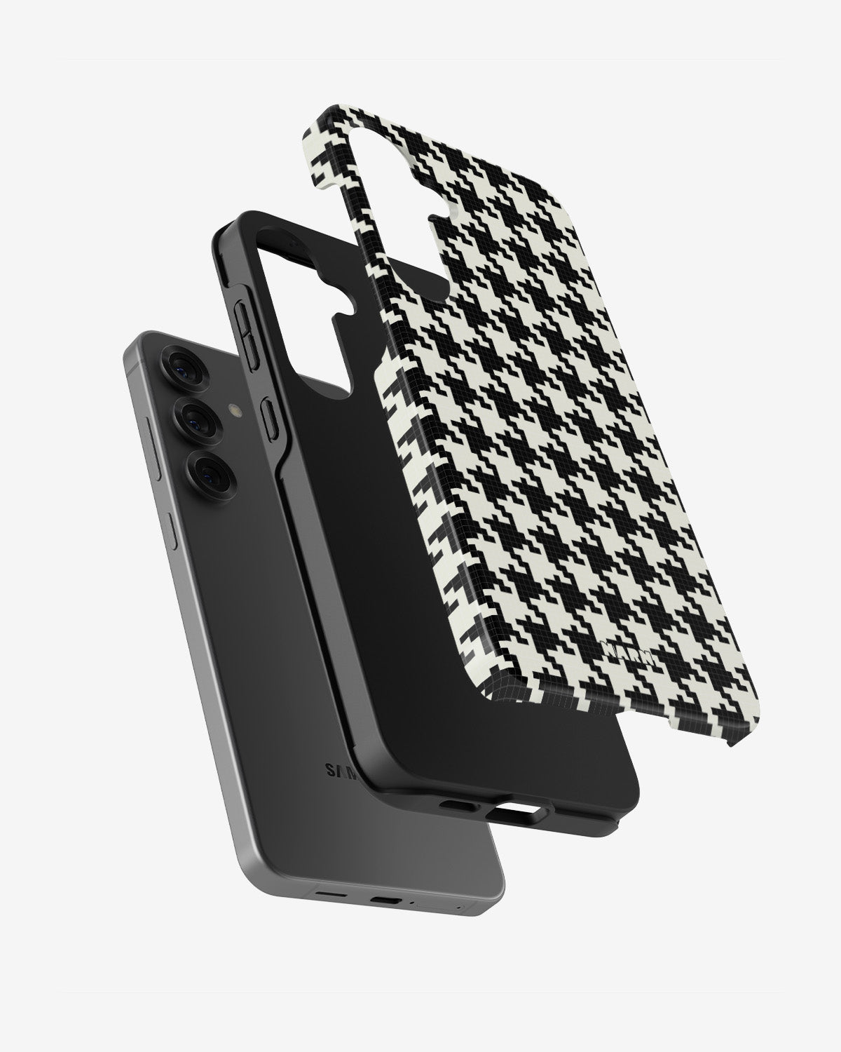 Samsung Galaxy S24 Plus Tough Case – Houndstooth - View 2