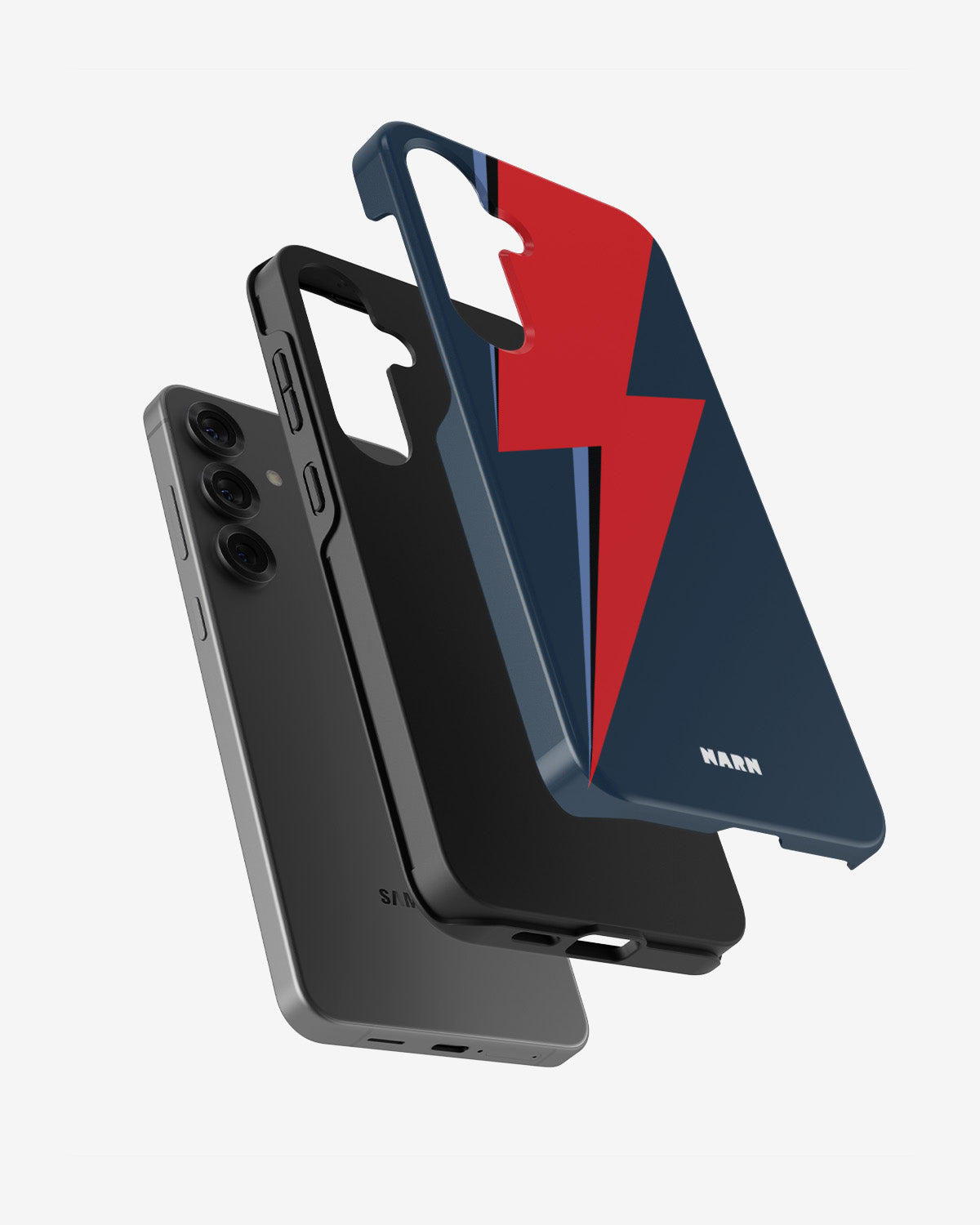 Samsung Galaxy S24 Plus Tough Case – Blue Bowie - View 2
